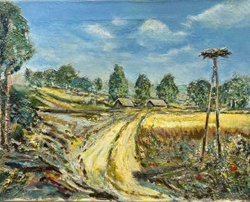 Andrzej Dbek - Nest Above the Harvest
