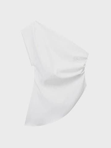 Asymmetrisch Off-Shoulder Top Dames - Trendy & Chic, Verzenden, Nieuw