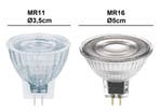 Ledmaxx LED MR11 12V 2W/830 30º 150lm Niet-Dimbaar Ø3.5cm, Ophalen of Verzenden, Nieuw