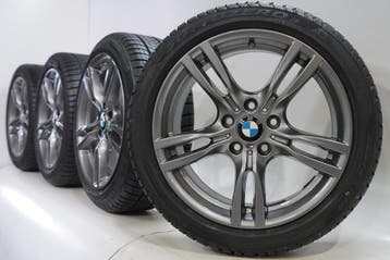 BMW 3 4 serie F30 F31 F32 F33 F36 400M 18 inch velgen Pirell, 18 inch, Gebruikt, Velg(en), Winterbanden