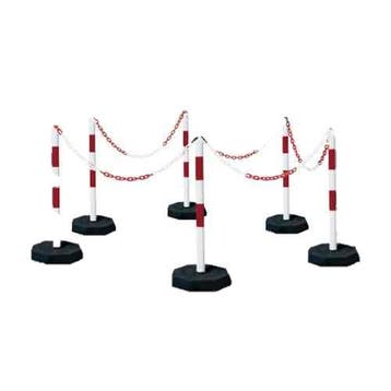 Set stalen afzetpalen - Binnen & Buiten - chain - post - set, Verzenden
