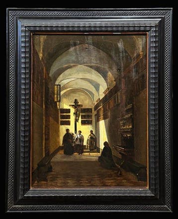Giovanni Migliara (1785-1837), Kring van - Processione
