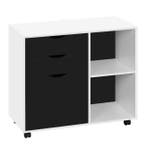 Mobiele Houten Archiefkast met 3 Lades – 80x69,5x39,5 cm, Verzenden, Nieuw in verpakking