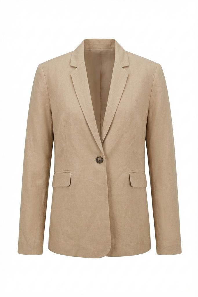 Someday. Blazer in maat 42 Beige, Kleding | Dames, Truien en Vesten, Beige, Zo goed als nieuw, Verzenden