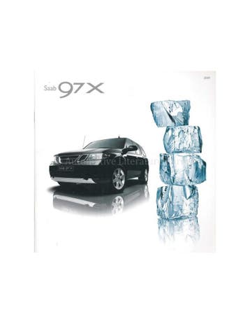 2009 SAAB 9-7X BROCHURE ENGELS (USA), Boeken, Auto's | Folders en Tijdschriften, Nieuw, Author