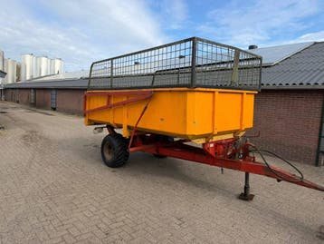 Veiling: Kipper Aanhangwagen Zelfbouw 2003, Ophalen, Gebruikt