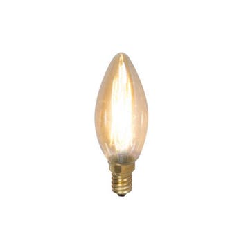 Calex Lichtbron E14 Kaarslamp Goud, Doe-het-zelf en Verbouw, Gereedschap | Handgereedschap, Ophalen of Verzenden, Nieuw