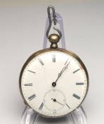 Antique 19th century - 13 Rubis - mechanical pocket watch -, Antiek en Kunst, Antiek | Klokken