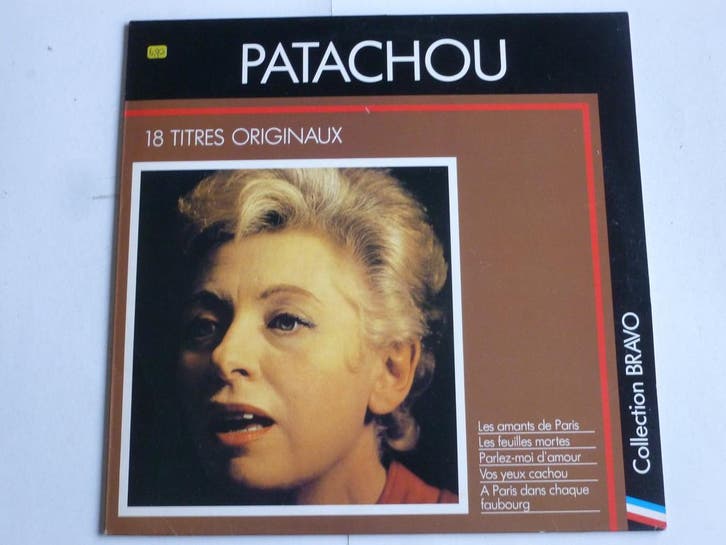 Patachou - 18 Titres Originaux (LP), Cd's en Dvd's, Vinyl | Pop, Zo goed als nieuw, Ophalen of Verzenden