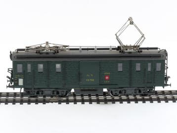 Schaal H0 SMF AG A312A/2 bagagerijtuig Fe 4/4 van de SBB...., Ophalen of Verzenden, Zo goed als nieuw, Wisselstroom, Overige typen