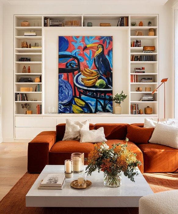 E. García - Mesa tropical XL (reserve), Antiek en Kunst, Kunst | Schilderijen | Modern