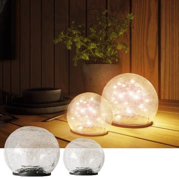 Solar tafel- en priklamp Comet met warm wit licht, Zonne-energie, Verzenden, Minder dan 50 watt, Overige typen