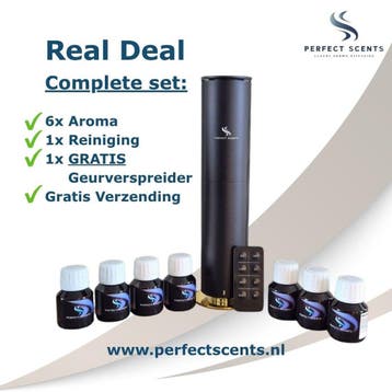 GRATIS Geurmachine - Geurdiffuser in ons Real Deal pakket, Ophalen of Verzenden, Nieuw, Aroma