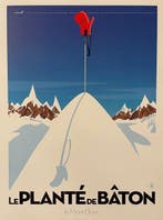 Monsieur Z - Affiche de Tourisme Mont Blanc - Le Planté de