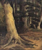 Cees Middelkoop (1857-1925) - Bomen sfeer.