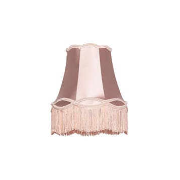 Stoffen lampenkap roze 30/18/26 - Granny, Huis en Inrichting, Lampen | Lampenkappen, Verzenden, Nieuw, Rond, Retro