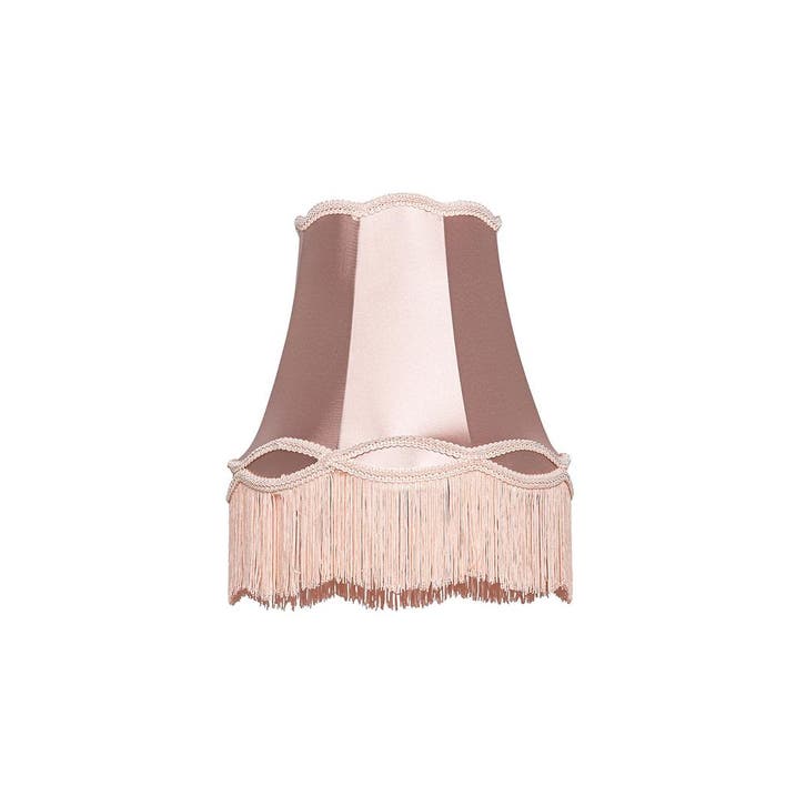 Stoffen lampenkap roze 30/18/26 - Granny, Huis en Inrichting, Lampen | Lampenkappen, Nieuw, Rond, Verzenden