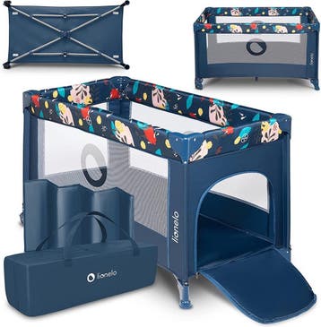 Lionelo Stefi - Meegroeibed - Campingbedje - 125x65cm - tot, Kinderen en Baby's, Verzenden, Nieuw