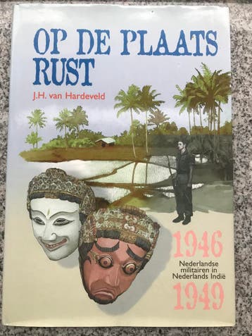 Op de plaats rust (Indië, Indonesië), Verzenden, J.H. van Hardeveld, 20e eeuw of later, Gelezen