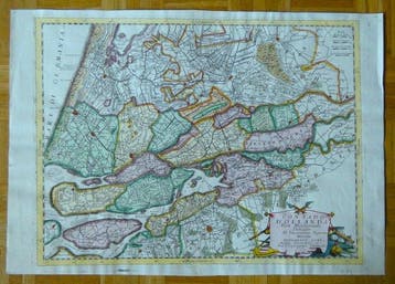 Nederland - Zuid-Holland; Vincenzo Coronelli (1650 - 1718) -, Nieuw