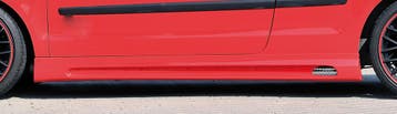 Rieger side skirt | Polo 5 (9N): 10.01-03, 00.06- (vanaf Fac, Auto-onderdelen, Verzenden, Nieuw, Volkswagen