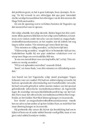 Het restaurant aan het einde van het heelal / Hitchhikers, Boeken, Science fiction, Verzenden, Zo goed als nieuw, Douglas Adams