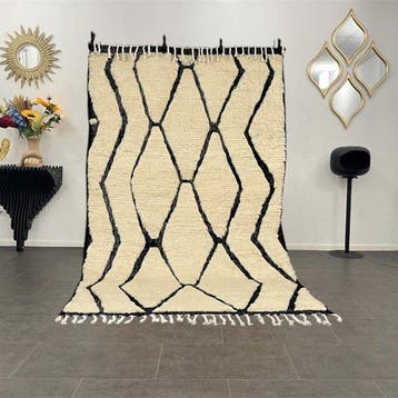 Berber, Berber tapijt Beni Ouarain - Tapijt - 252 cm - 155, Nieuw