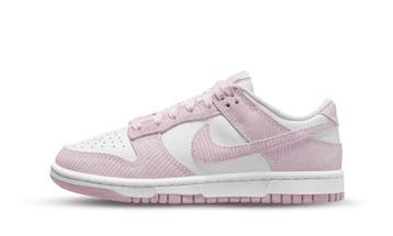 Nike Dunk Low Pink Corduroy (W), Nieuw