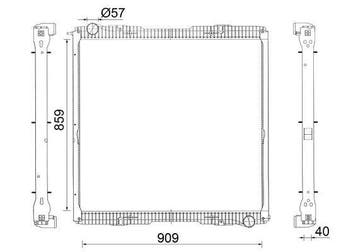 Radiateur o.a: CR 2151 000S, Ophalen of Verzenden, Nieuw