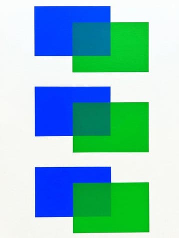 Josef Albers (1888-1976) - Interaction of Colors - XI-2
