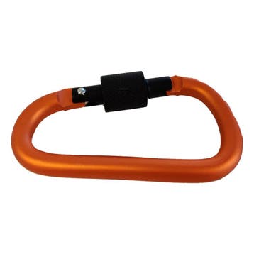 Karabijnhaak / sleutelhanger - Oranje, Ophalen of Verzenden, Nieuw