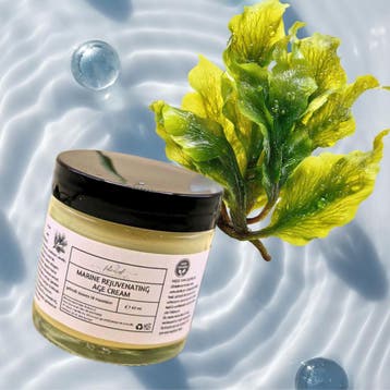 Handgemaakte biologische marine gezicht creme - zee, Nieuw