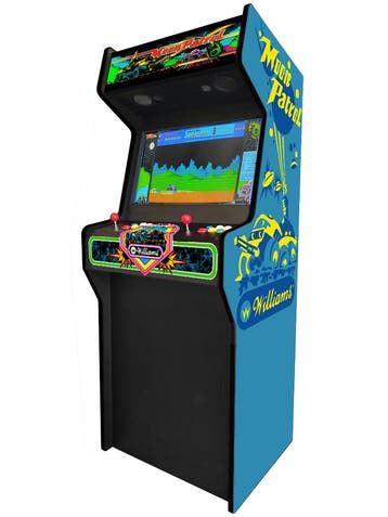 2-Player Moon Patrol Custom Upright Arcadekast, Nieuw