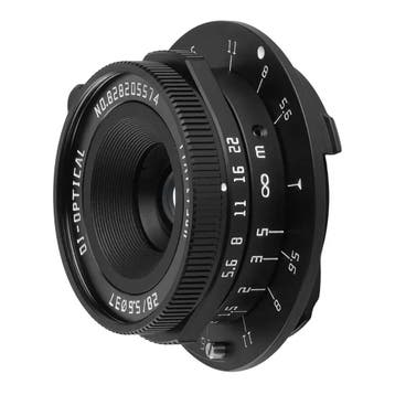 TTArtisan 28mm f/5.6 Leica M-mount objectief Zwart -, Verzenden, Gebruikt