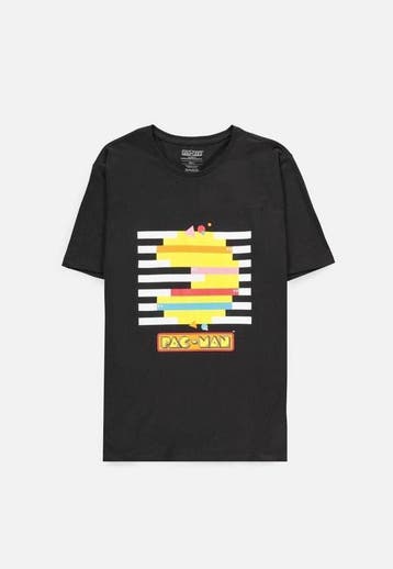 Pac-Man T-shirt zwart, Verzenden, Nieuw