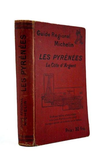 Michelin - Les Pyrénées La Côte dArgent - 1928-1929