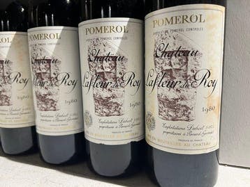 1980 Chateau la Fleur du Roy - Pomerol - 6 Fles (0,75 liter), Nieuw