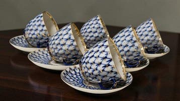 Lomonosov Imperial Porcelain Factory - Koffieservies voor 6