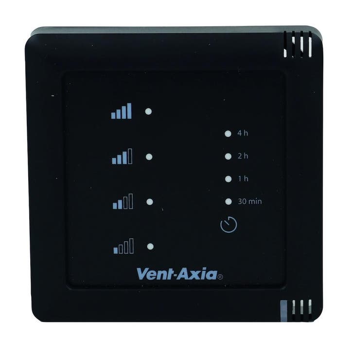Vent-Axia Multihome draadloze 4-standenschakelaar zwart -, Doe-het-zelf en Verbouw, Ventilatie en Afzuiging, Nieuw, Ophalen of Verzenden