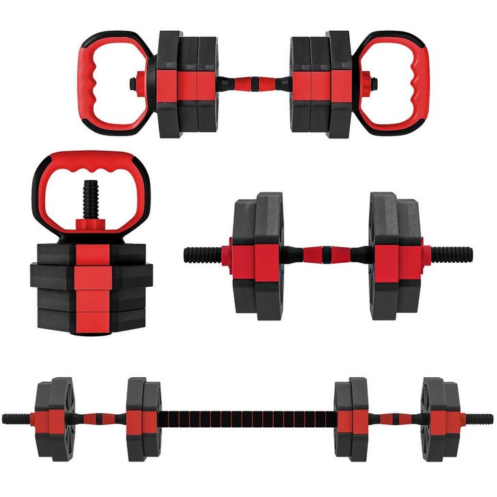 TRUUSK 4-in-1 Halterset - Korte en Verstelbare Lange Halters, Sport en Fitness, Rugby, Nieuw, Verzenden