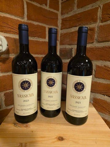 Tenuta San Guido, Sassicaia 2021, 2022, 2023 - Bolgheri, Nieuw