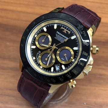 Technos - Chronograph Date Panda - Zonder minimumprijs -, Nieuw