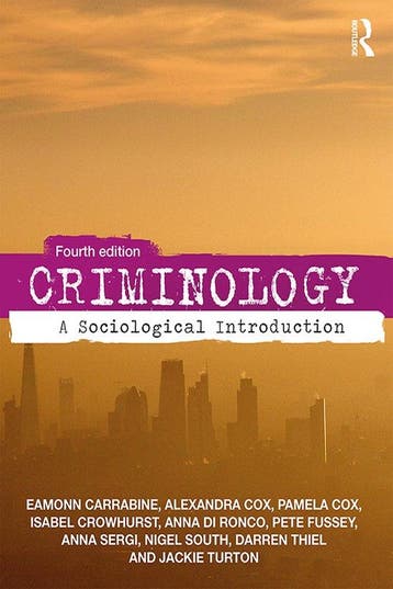 Criminology - Eamon Carrabine 9781138566262, Verzenden, Gelezen, Eamon Carrabine