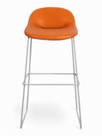 Artifort Beso barkruk, oranje, Ophalen of Verzenden, Gebruikt, Overige kleuren