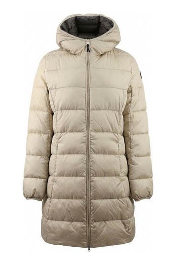 Napapijri Winterjas in maat L Beige, Napapijri, Verzenden, Zo goed als nieuw, Beige