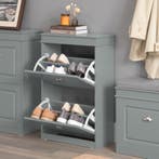 2dekans | SoBuy Schoenenkast - Incl 2 Kleppen - -, Huis en Inrichting, Kasten | Schoenenkasten, Ophalen of Verzenden, Zo goed als nieuw