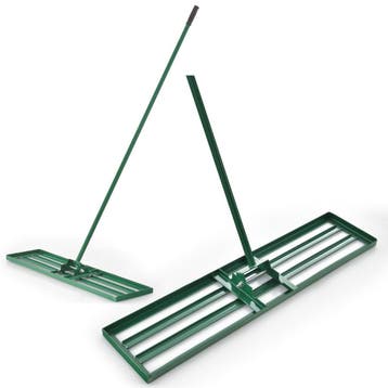 2dekans | Gazonrakel- Ergonomische Steel-Gazonhark - 91 cm x, Ophalen of Verzenden, Zo goed als nieuw, Coast