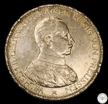 Duitsland, keizerrijk Wilhelm II. 5 Mark 1913 A / Prussia