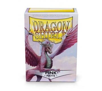 Dragon Shield Sleeves Matte Pink (100 pieces), Ophalen of Verzenden, Nieuw