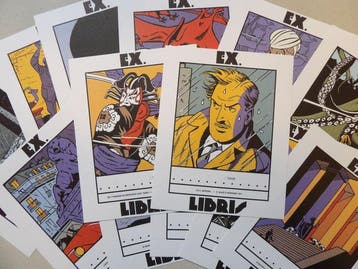 Blake en Mortimer - lot met 12 x Ex Libris - Archives, Nieuw